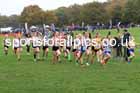 Girls Under-13s relay, 2025 Northern Cross Country Relays, Graves Park, Sheffield. Photo: David T. Hewitson/Sports for All Pics